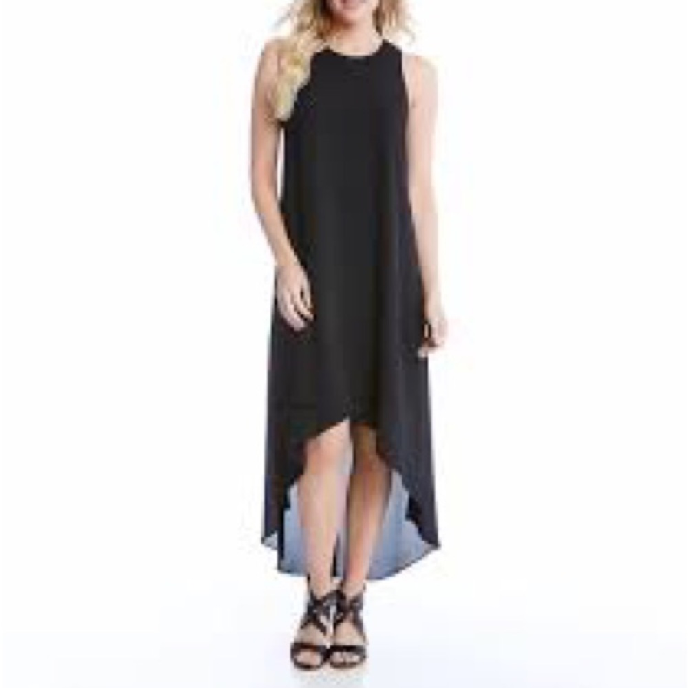 EUC Karen Kane “Rosewater” black dress
